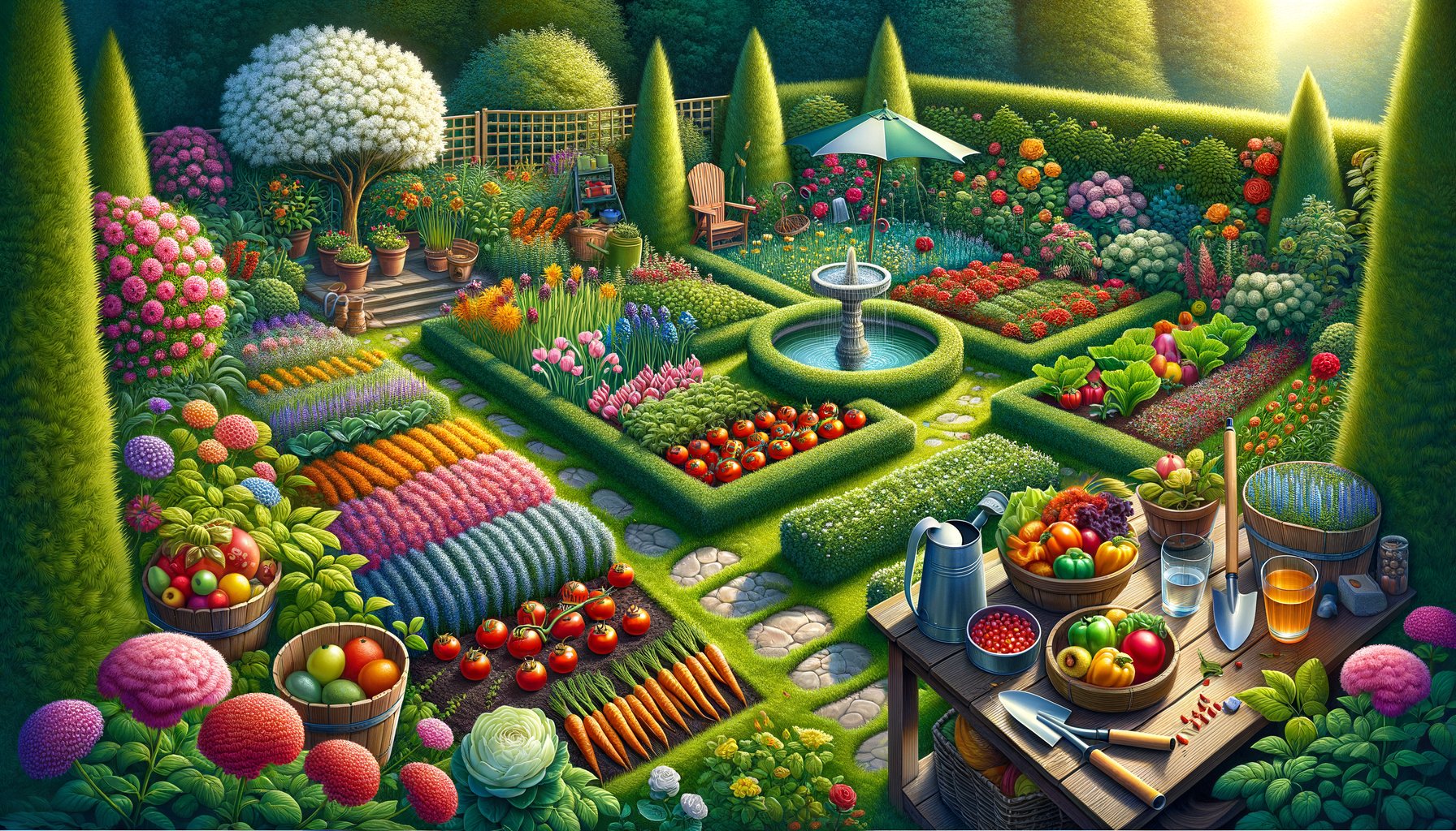 El Arte de Crear un Jardín: Consejos y Beneficios