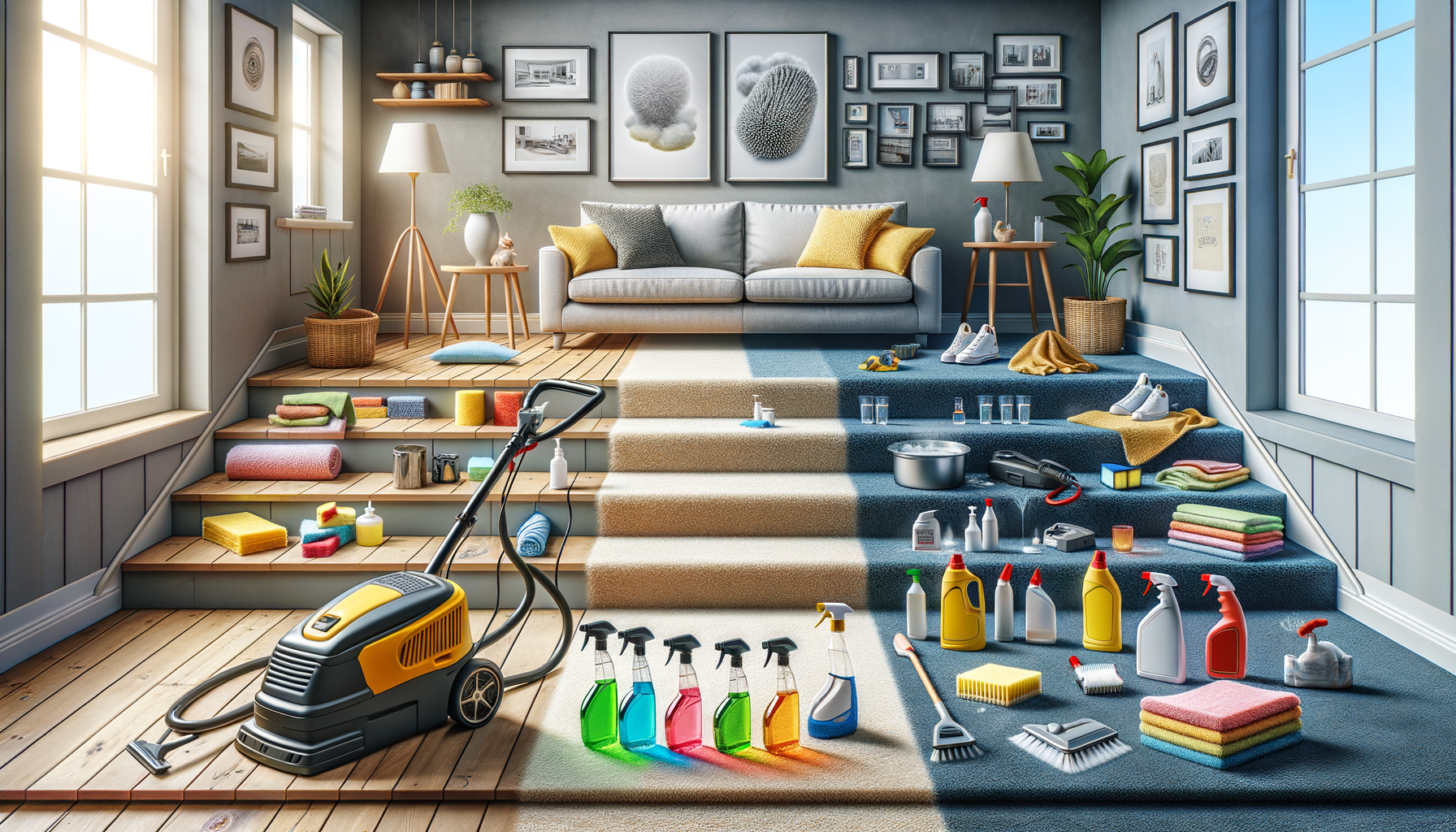 Effektive Teppichreinigung: Methoden und Tipps für ein sauberes Zuhause
